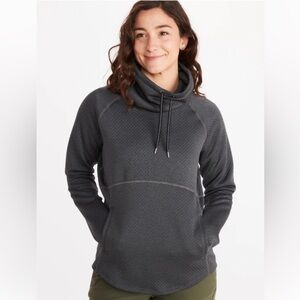 Marmot Women’s Annie LS Quilted Pullover Sweater Cowl neck
